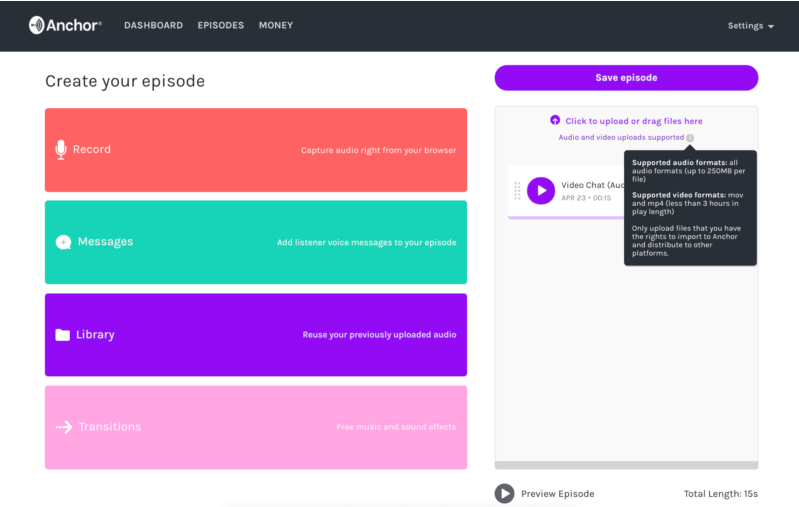 Anchor Launches Webinar-to-Podcast Conversion Tool