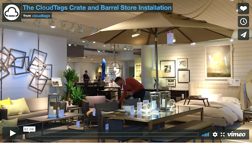 multichannel vs. omnichannel example from Crate and Barrel