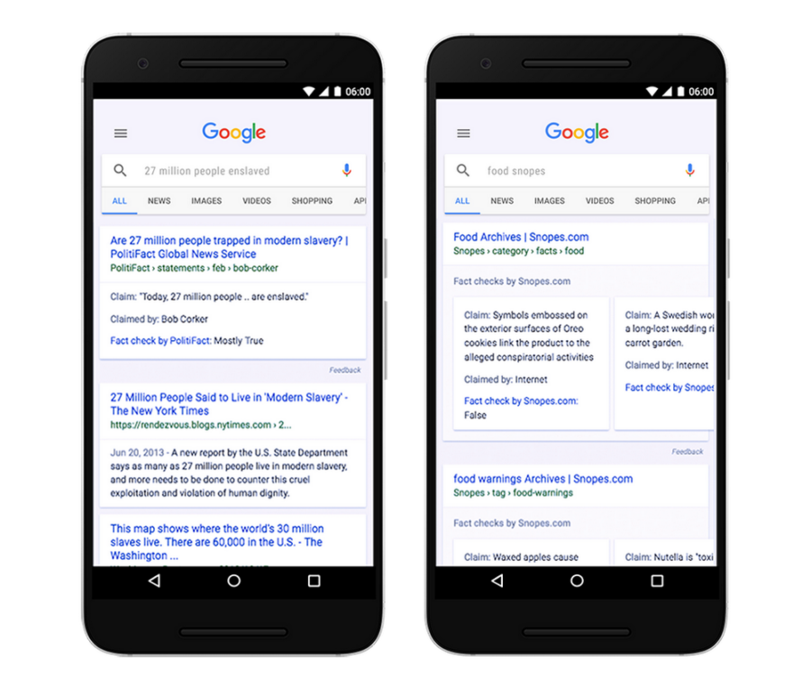 ClaimReview Fact Check Schema Google SERP Feature