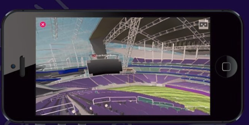 StubHub created a 3D stadium map for Super Bowl ticket buyers to help them navigate through the stadium
