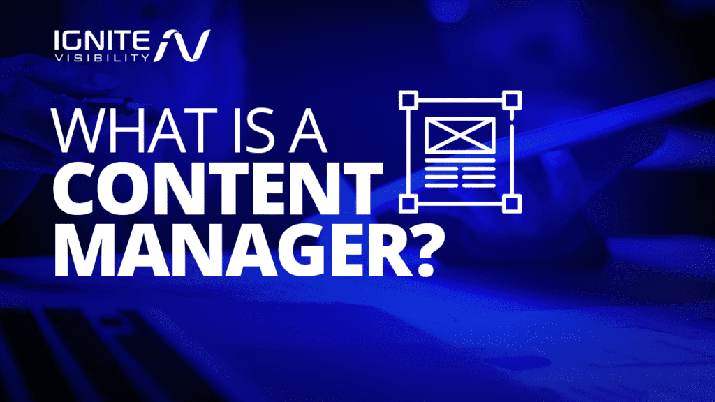 What is a content manager?