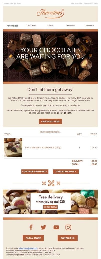 Thorntons-Cart-Email