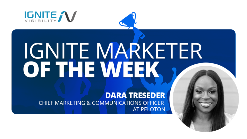 Dara Treseder, Chief Marketing & Communications Officer at Peloton