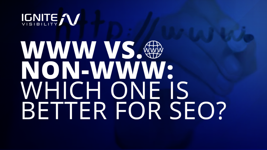 WWW vs. Non-WWW