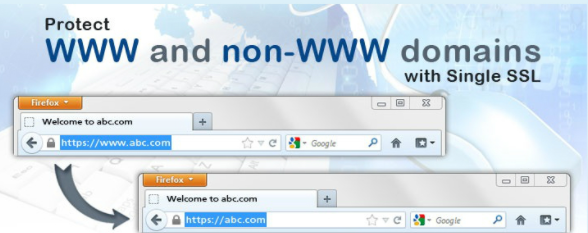 ww vs non www domains