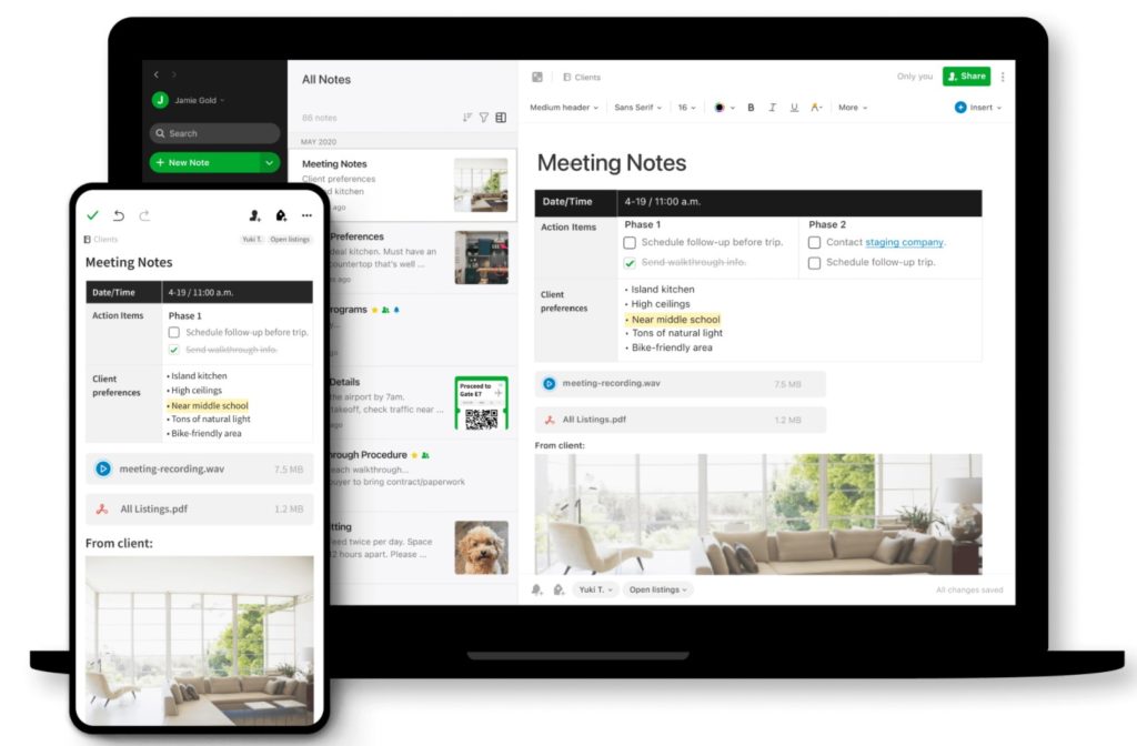 Evernote Note Taking Tool