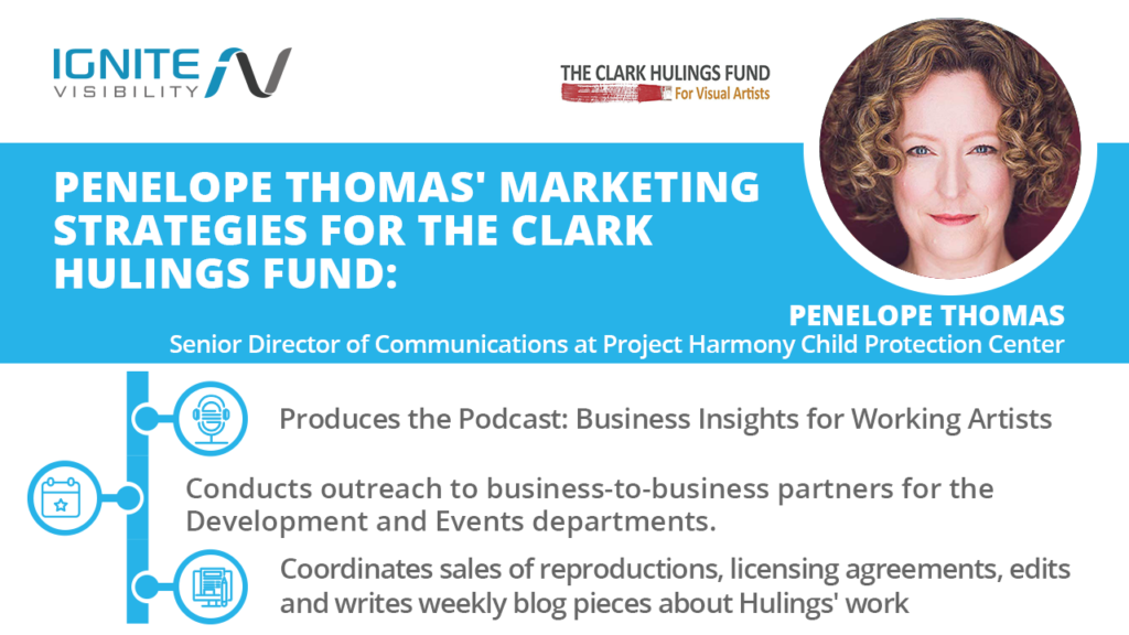Penelope Thomas' Marketing Strategies for The Clark Hulsing Fund