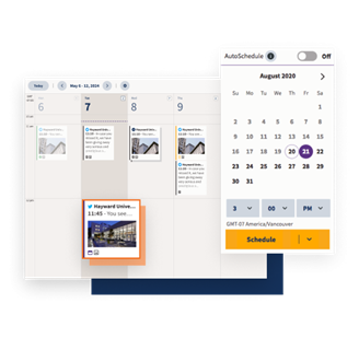 Sample Elements of a Hootsuite Dashboard