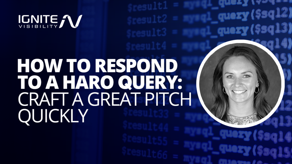 How to Respond to a HARO Query: Craft a Great Pitch Quickly