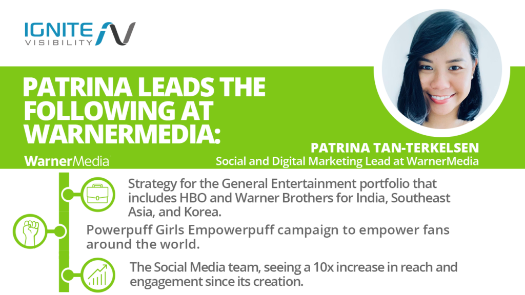 Patrina Tan-Terkelsen Career at WarnerMedia