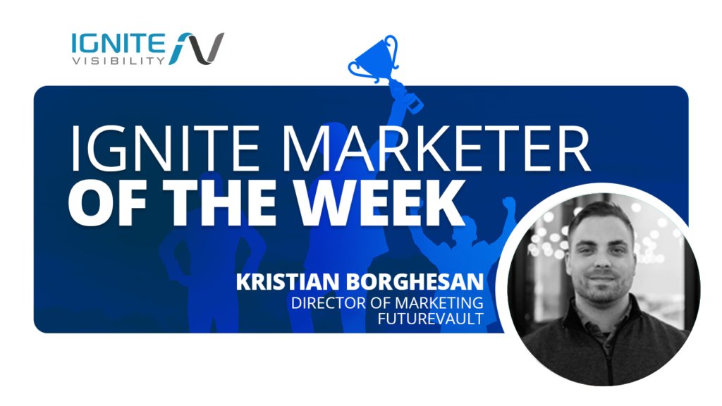 Marketer of the Week Krisitan