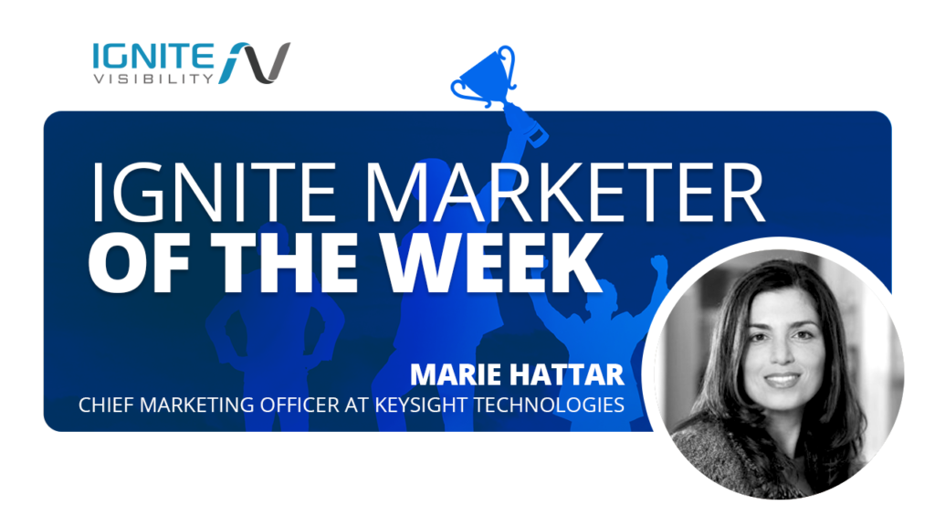 Marie Hattar - Marketer of the Week