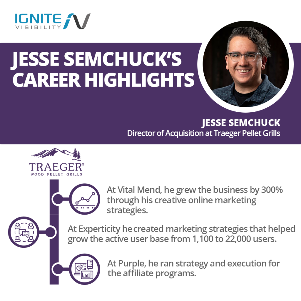 Jesse Semchuck's Career Highlights