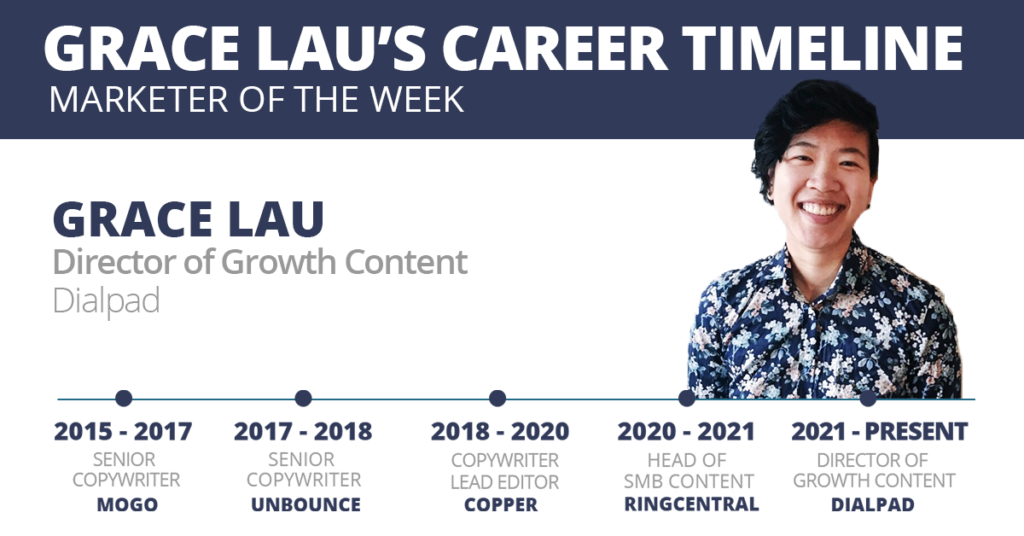 Marketer of the Week - Grace Lau