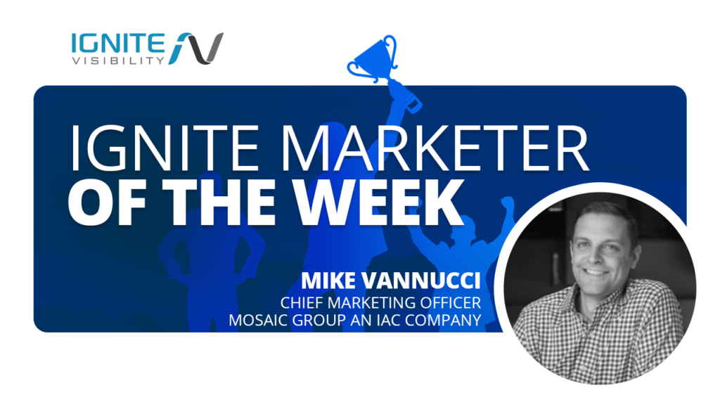 Mike Vannucci Marketer of the Week