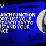 Site Search Function & Report: Use Your Site's Search Bar to Understand Your Audience