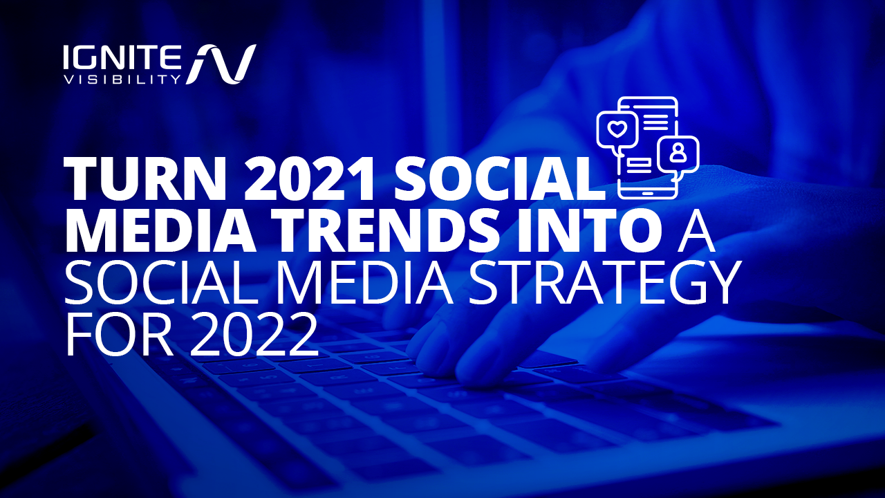 2021 Social Media Trends