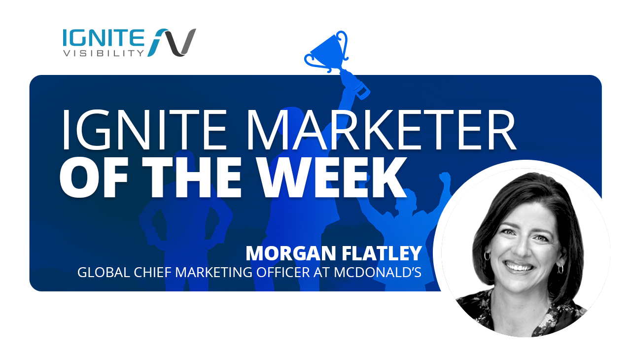 Marketer of the Week - Morgan Flatley