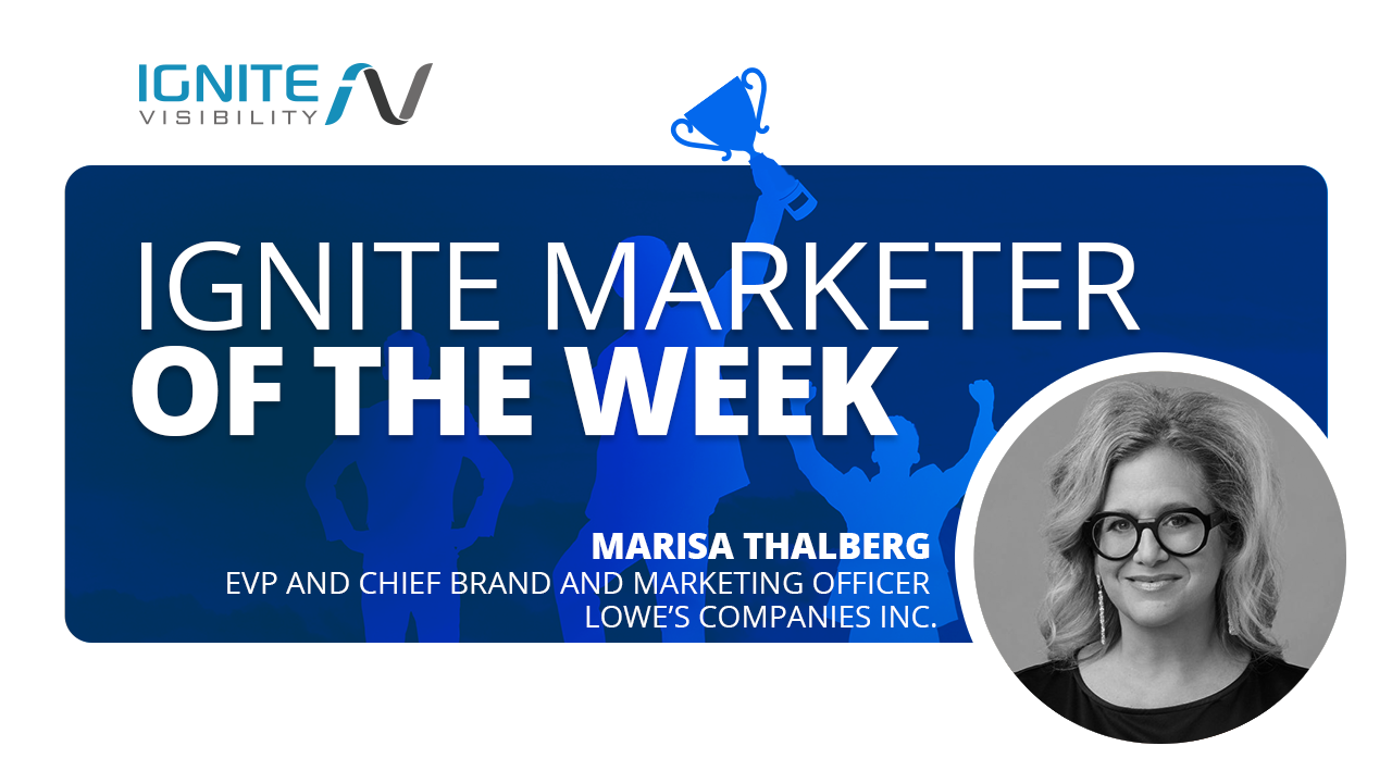 Marisa Thalberg - Marketer of the Week