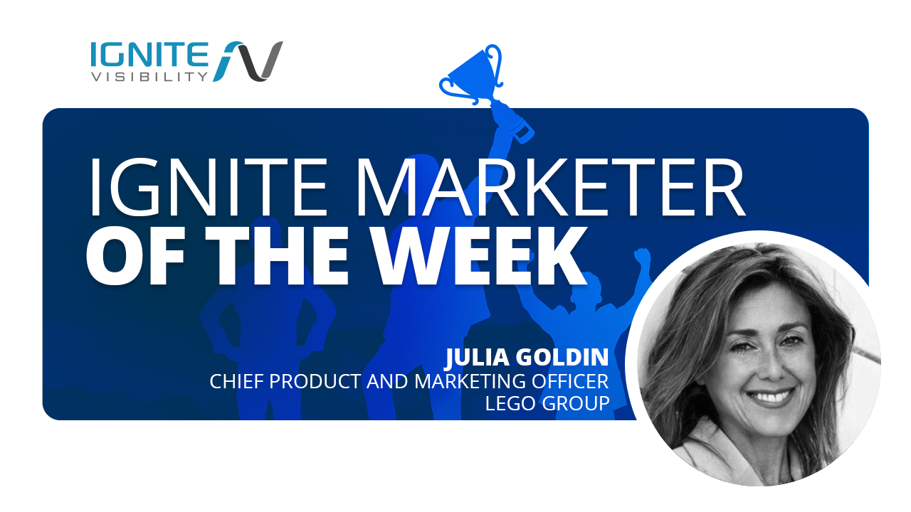 Marketer of the Week - Julia Goldin