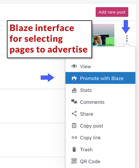 Blaze Interface