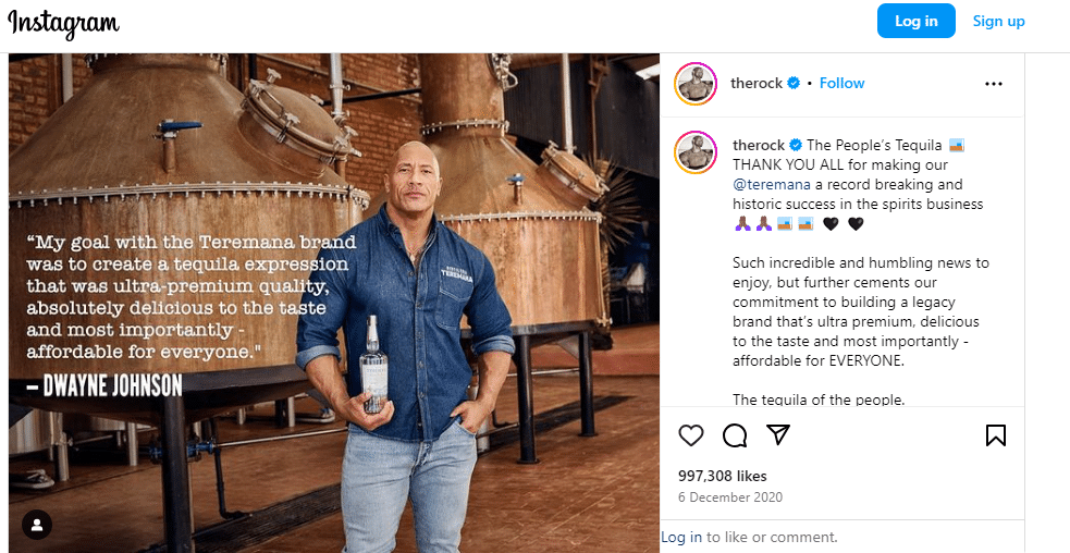 dwayne-johnson-teremana-tequila-instagram.