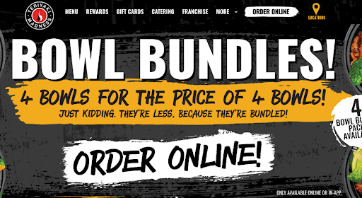 Teriyaki-Madnesss-call-to-action-examples-for-restaurants