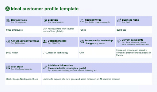 Template-for-an-ideal-customer-profile