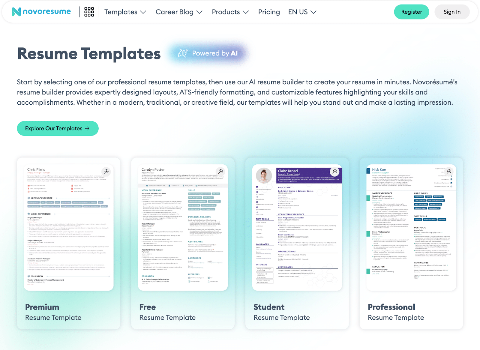 Example-of-free-templates-as-a-lead-magnet-from-NovoResume-1