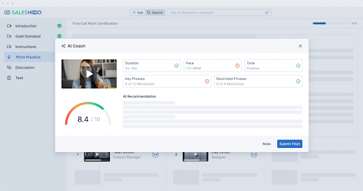 SalesHood-AI-powered-Sales-Enablement-Software