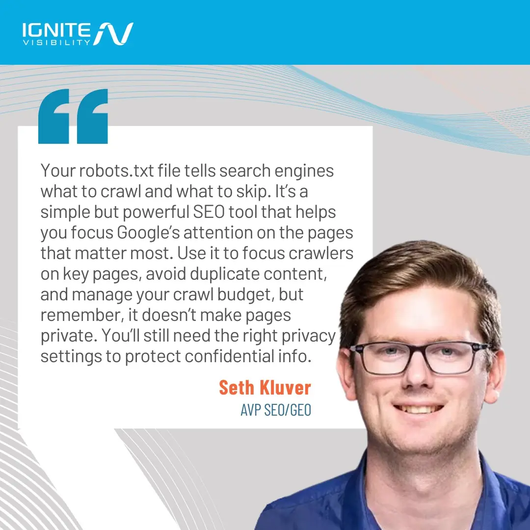 Seth-Kluver-Robots-txt