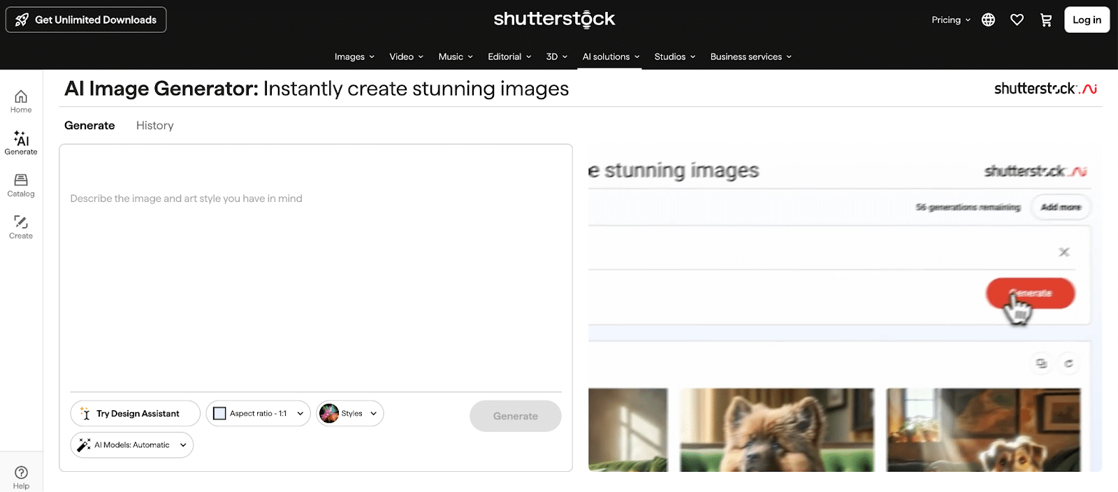Shutterstock-AI-Image-Generator
