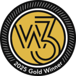 Ignite Visibility W3 Awards 2025 - gold badge
