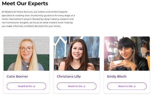 website-with-expert-bios