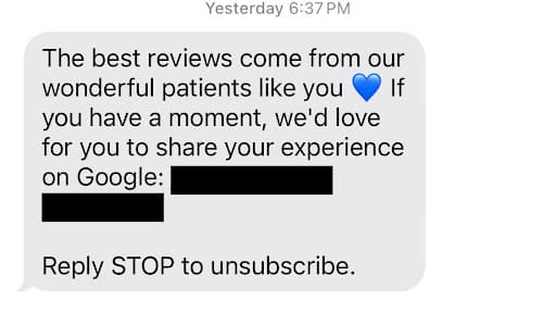 Sample-Message-for-Review-Request