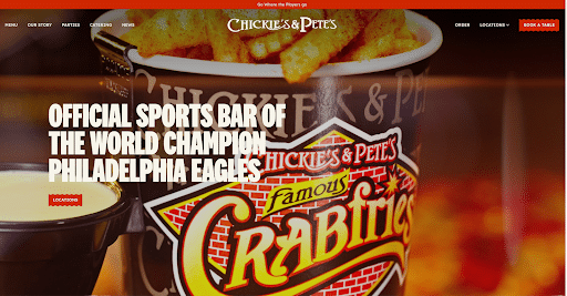 Example-of-local-marketing-website-Chickies-Petes