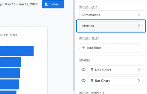 Click-Metrics-to-add-the-metric