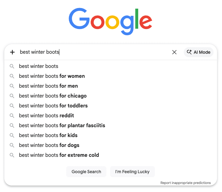 Example-of-seasonal-organic-keyword-research