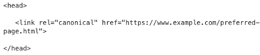Canonical-Tag-example