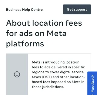 pop-up-message-with-the-meta-Ads-Manager-notifying-Prices-Increase-in-6-Countries