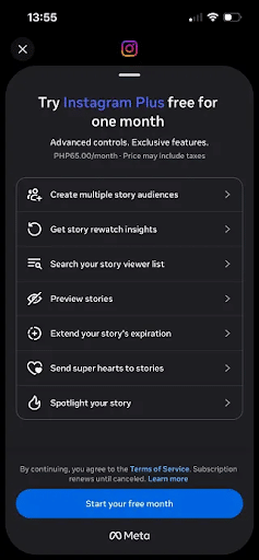 Meta-Tests-Instagram-Plus