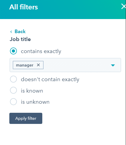 Filter-by-job-title-in-HubSpot-CRM