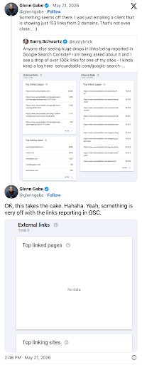 Glitch-Makes-Google-Search-Console-Links-Report-Show-Old-Information