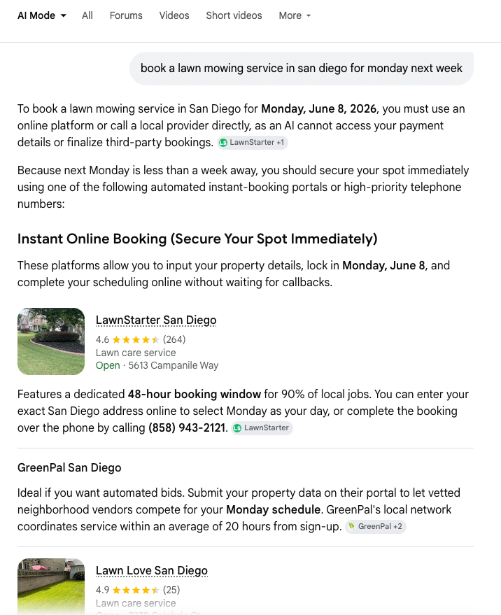Example-of-Google-AI-Mode-booking-options