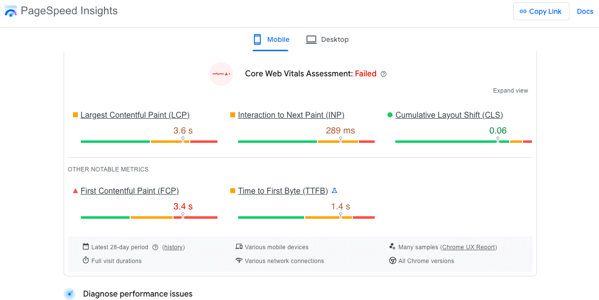 PageSpeed-Insights