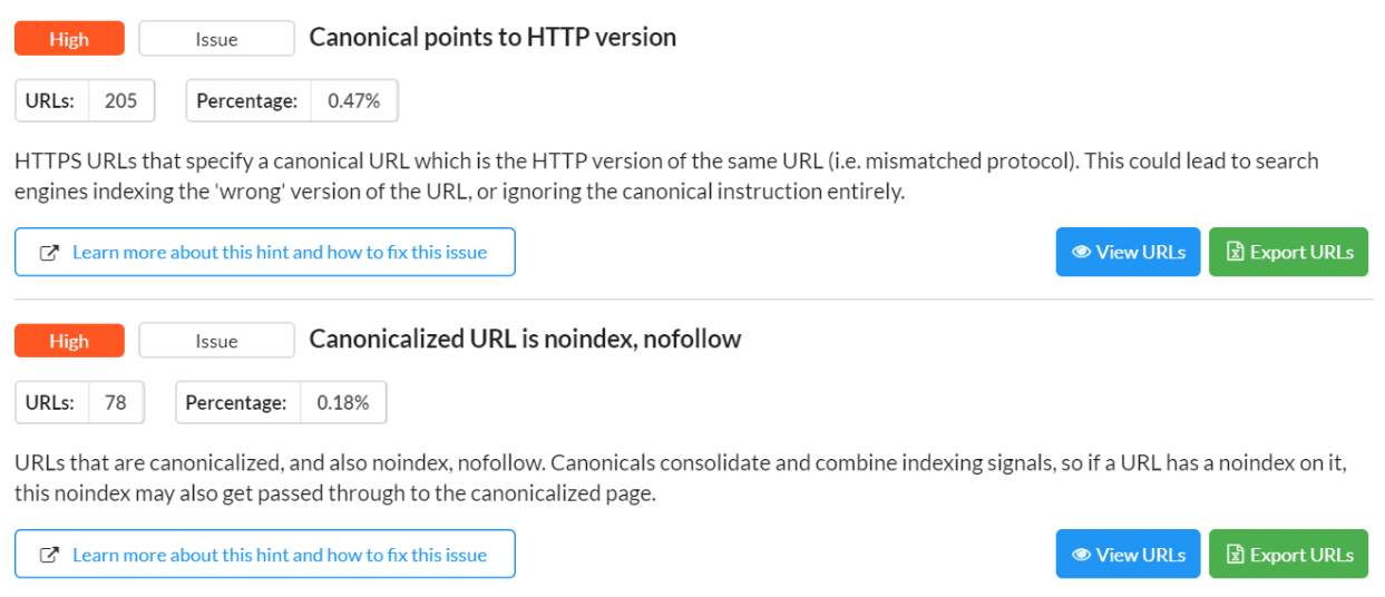 hints-in-Sitebulb