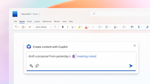 Microsoft-365-has-an-AI-integration-using-Copilot