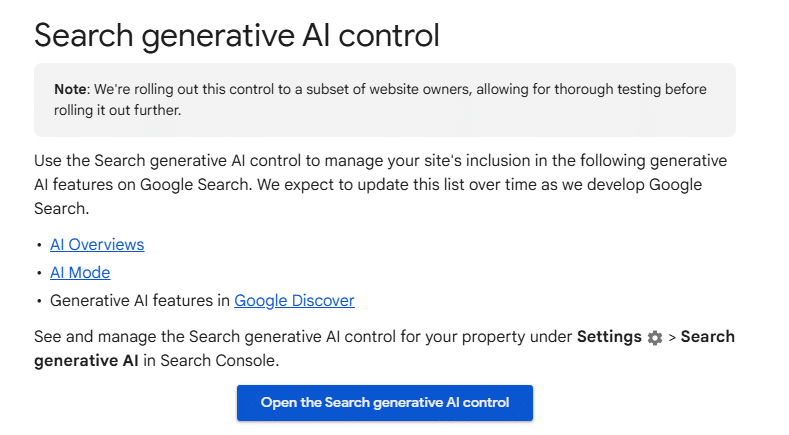 What Opting Out of Google’s AI Search Features Means