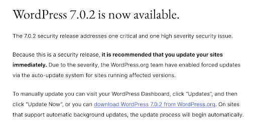 WordPress-Says-Update-to-7.0.2-Immediately