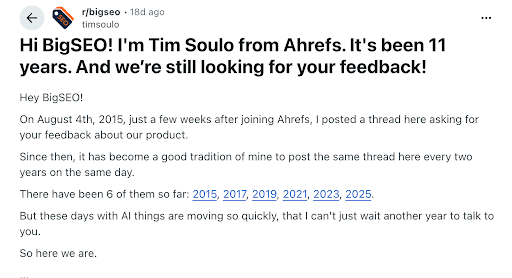 Ahrefs-CMOs-AMA